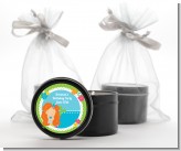 Mermaid Red Hair - Birthday Party Black Candle Tin Favors