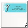 Mermaid - Bridal Shower Return Address Labels thumbnail