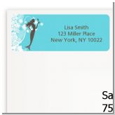 Mermaid - Bridal Shower Return Address Labels