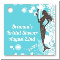 Mermaid - Personalized Bridal Shower Card Stock Favor Tags