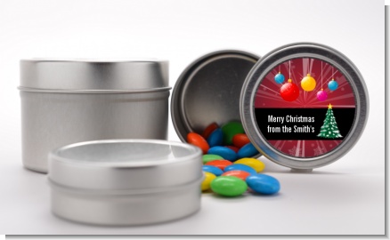 Merry and Bright - Custom Christmas Favor Tins