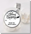 Merry Christmas Peppermint - Personalized Christmas Candy Jar thumbnail