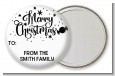 Merry Christmas Peppermint - Personalized Christmas Pocket Mirror Favors thumbnail