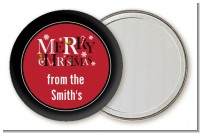 Merry Christmas - Personalized Christmas Pocket Mirror Favors