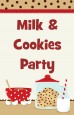 Milk & Cookies - Personalized Birthday Party Wall Art thumbnail