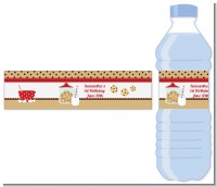 Milk & Cookies - Personalized Birthday Party Water Bottle Labels