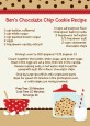 Milk & Cookies - Birthday Party Recipe Card thumbnail