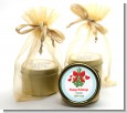 Mistletoe - Christmas Gold Tin Candle Favors thumbnail