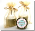 Mistletoe Wreath - Christmas Gold Tin Candle Favors thumbnail