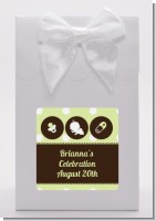 Modern Baby Green Polka Dots - Baby Shower Goodie Bags