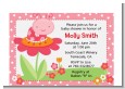 Modern Ladybug Pink - Birthday Party Petite Invitations thumbnail