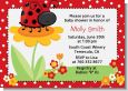 Modern Ladybug Red - Baby Shower Invitations thumbnail
