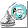 Modern Mommy Crib It's A Boy - Hershey Kiss Baby Shower Sticker Labels thumbnail