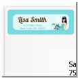 Modern Mommy Crib It's A Boy - Baby Shower Return Address Labels thumbnail