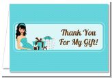 Modern Mommy Crib It's A Boy - Baby Shower Thank You Cards