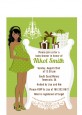 Modern Mommy Crib Neutral - Baby Shower Petite Invitations thumbnail