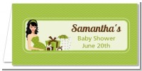 Modern Mommy Crib Neutral - Personalized Baby Shower Place Cards