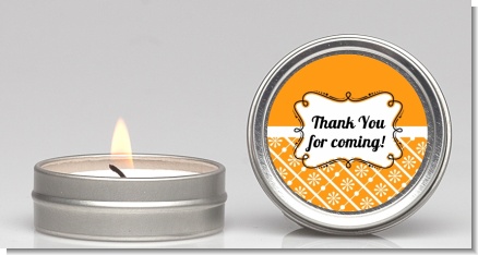 Modern Thatch Orange -  Candle Favors