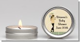 Mod Mom African American - Baby Shower Candle Favors