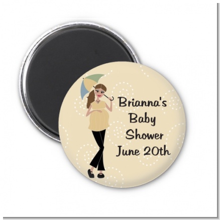 Mod Mom - Personalized Baby Shower Magnet Favors