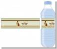 Mommy Silhouette It's a Baby - Personalized Baby Shower Water Bottle Labels thumbnail