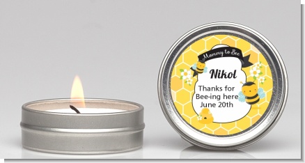 Mommy To Bee - Baby Shower Candle Favors