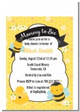 Mommy To Bee - Baby Shower Petite Invitations