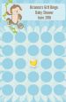 Monkey Boy - Baby Shower Gift Bingo Game Card thumbnail