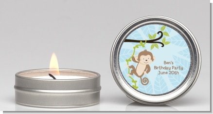 Monkey Boy - Birthday Party Candle Favors