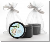 Monkey Boy - Baby Shower Black Candle Tin Favors