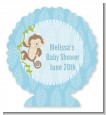 Monkey Boy - Personalized Baby Shower Centerpiece Stand thumbnail