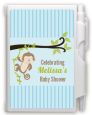 Monkey Boy - Baby Shower Personalized Notebook Favor thumbnail