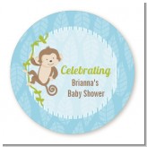 Monkey Boy - Personalized Baby Shower Table Confetti