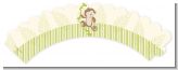 Monkey Neutral - Birthday Party Cupcake Wrappers