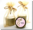 Monkey Girl - Baby Shower Gold Tin Candle Favors thumbnail