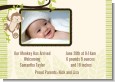 Monkey Neutral - Birth Announcement Photo Card thumbnail