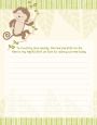 Monkey Neutral - Baby Shower Notes of Advice thumbnail