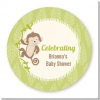 Monkey Neutral - Personalized Baby Shower Table Confetti