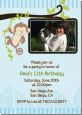 Monkey Boy - Photo Birthday Party Invitations thumbnail