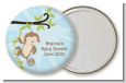 Monkey Boy - Personalized Baby Shower Pocket Mirror Favors thumbnail
