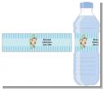 Monkey Boy - Personalized Baby Shower Water Bottle Labels thumbnail