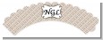 Modern Thatch Latte - Personalized Everyday Party Cupcake Wrappers thumbnail