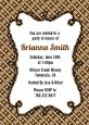 Modern Thatch Brown - Personalized Everyday Party Invitations thumbnail