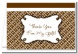 Modern Thatch Brown - Personalized Everyday Party Thank You Cards thumbnail