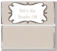 Modern Thatch Latte - Personalized Everyday Party Candy Bar Wrappers thumbnail
