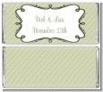 Modern Thatch Olive - Personalized Everyday Party Candy Bar Wrappers thumbnail
