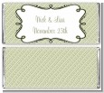 Modern Thatch Olive - Personalized Everyday Party Candy Bar Wrappers thumbnail