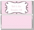 Modern Thatch Pink - Personalized Everyday Party Candy Bar Wrappers thumbnail