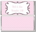 Modern Thatch Pink - Personalized Everyday Party Candy Bar Wrappers thumbnail