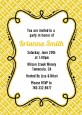 Modern Thatch Yellow - Personalized Everyday Party Invitations thumbnail